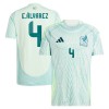 Officiële Voetbalshirt Mexico Edson Alvarez 4 Uit 2024 - Heren